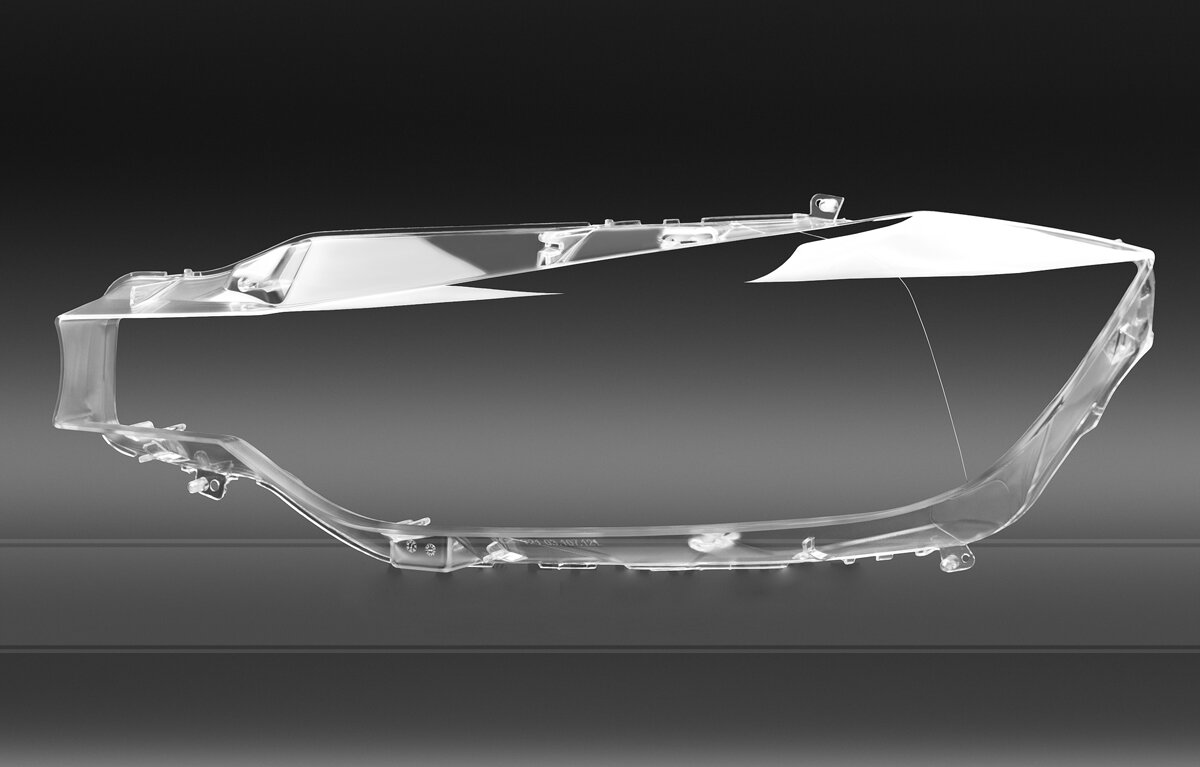 Стекло фары BMW 3 F30 2011-2016 левое GNX поликарбонат для автомобилей БМВ 3-series (F30)