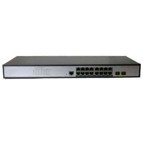 Управляемый 18-портовый коммутатор XVI SWP3116 16RJ452SFP1Console 16PoE 200Вт 3275000₽