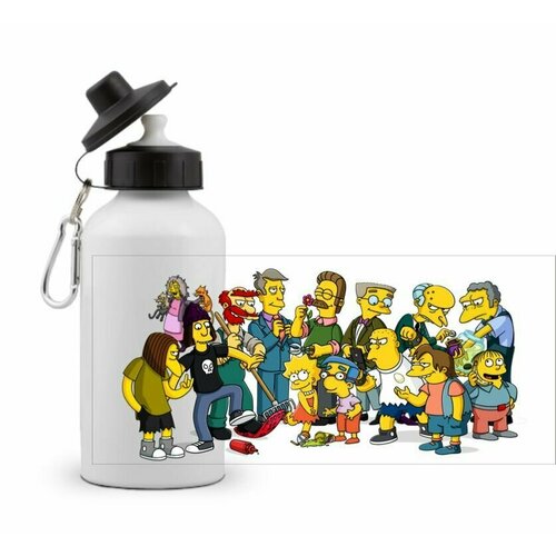 фото Спортивная бутылка симпсоны №6 goodbrelok