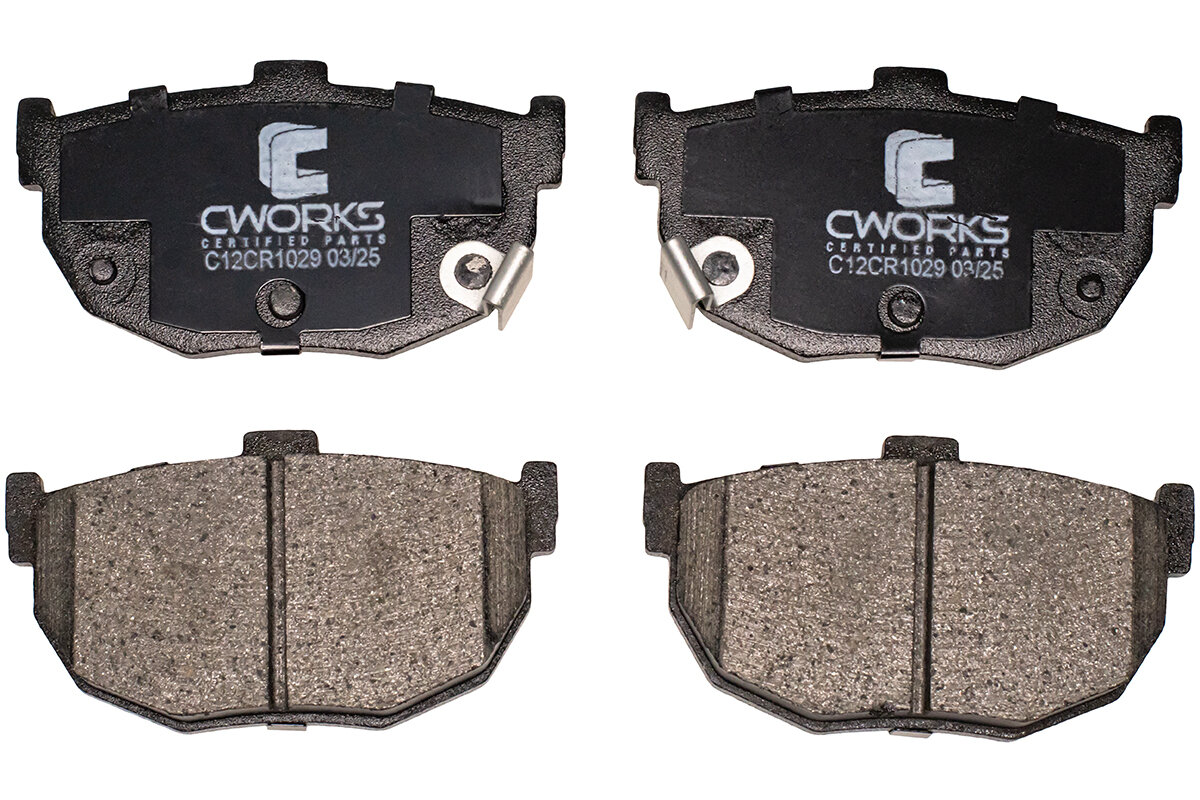 Тормозные колодки задние Low Metallic CWORKS C12CR1029