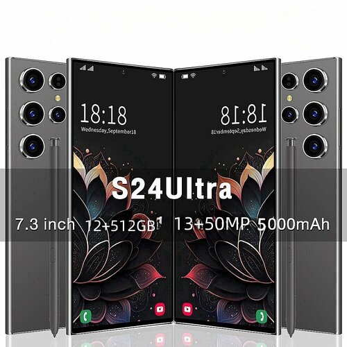 Смартфон APPLO s24ultra12512ГБ черное Русская версия по индивидуальному заказу 13500₽