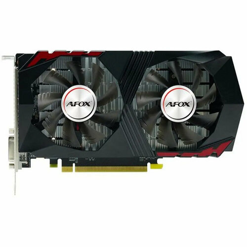 Видеокарта Afox GeForce GTX1050Ti 4Гб GDDR5128bit DVI HDMI DP AF1050TI-4096D5H5-V6 ret 16443₽