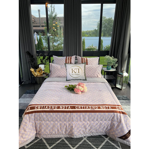 серый, розовый