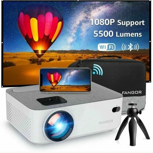 Мини Wi-Fi проектор FULL HD 1080P 650000₽