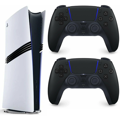 Игровая приставка Sony PlayStation 5 Pro 2 Тб SSD PS5 Pro Черные Геймпады 113472₽