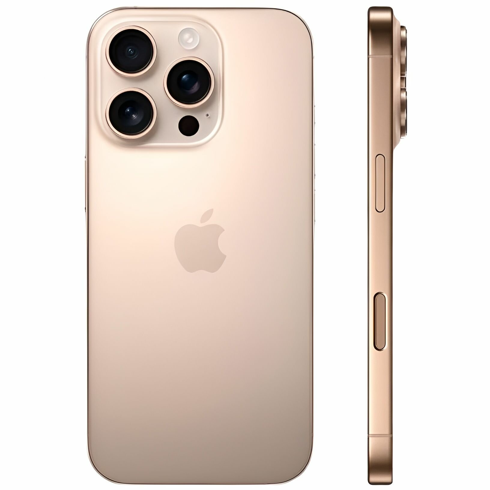 Смартфон Apple iPhone 16 Pro 8/256 GB nanoSim+eSim, Desert Titanium — фото 1