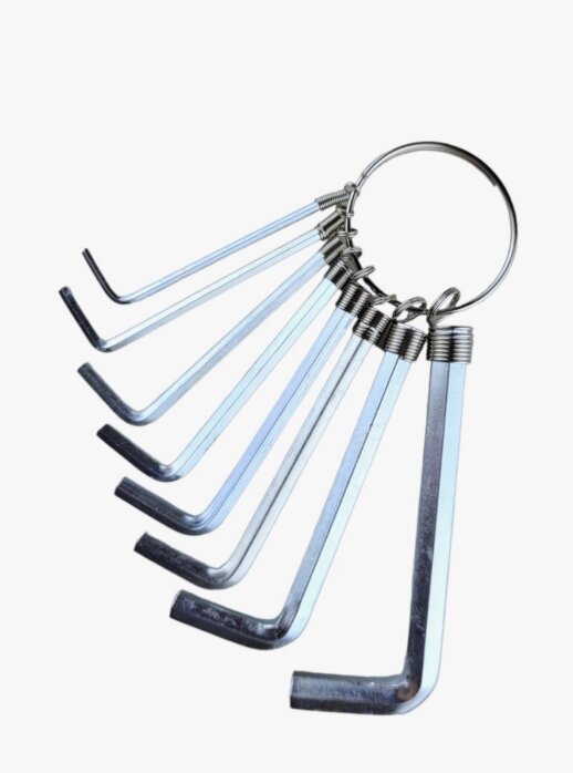 Набор шестигранников 8шт ( 1,5-6мм) — фото 1