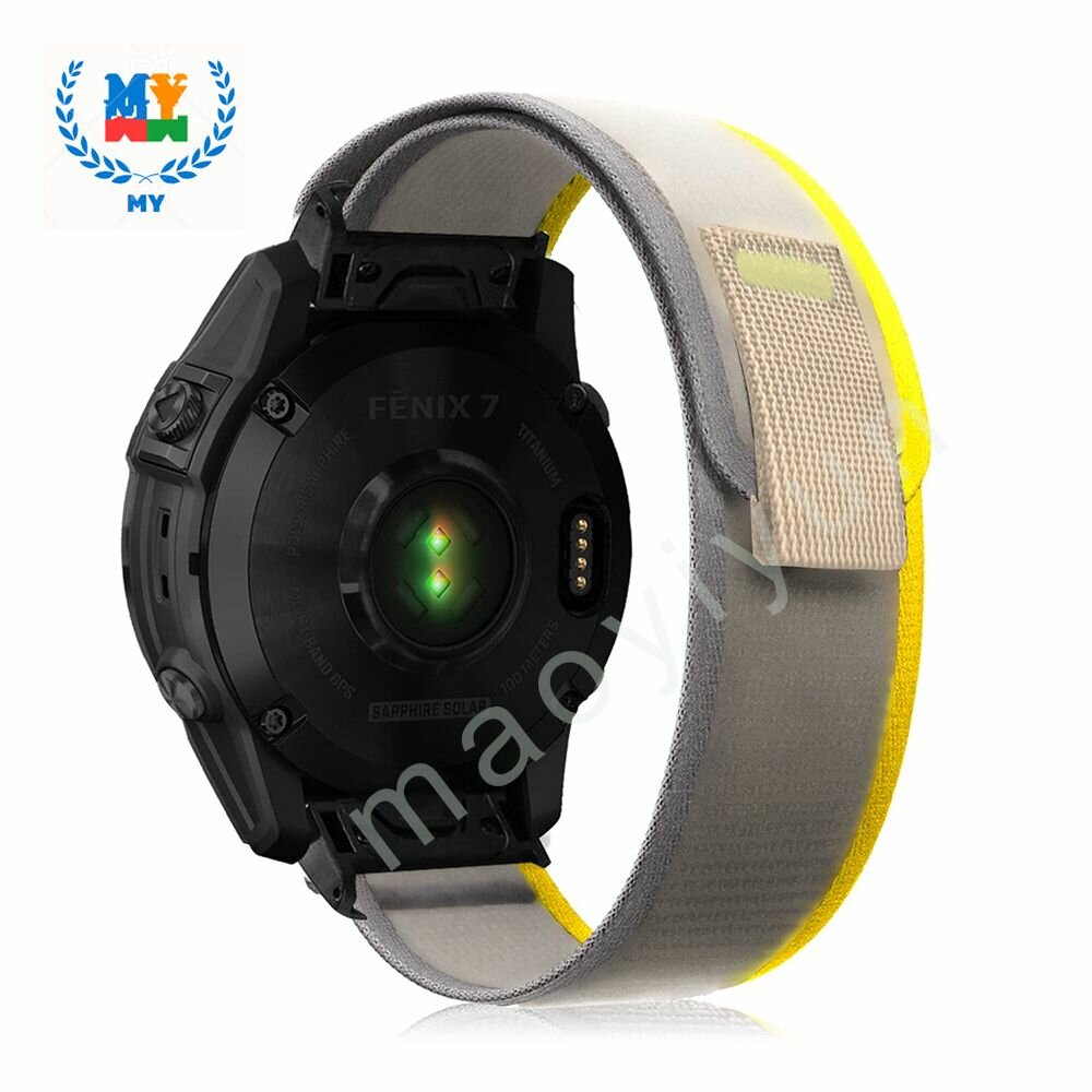 Нейлоновый ремешок для Garmin Feinx 7 Pro, Fenix 6 Pro, быстросъемный браслет 22 мм для EPIX 2, Fenix 7 Pro, Forerunner 935/945/955/Instinct 2