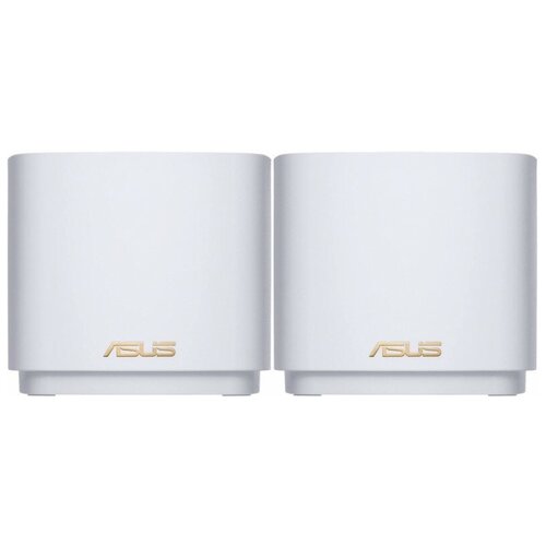 Wi-Fi Mesh система ASUS ZenWiFi AX Mini (XD4) (2-PK), white wi fi mesh система asus xd4 w 2 pk