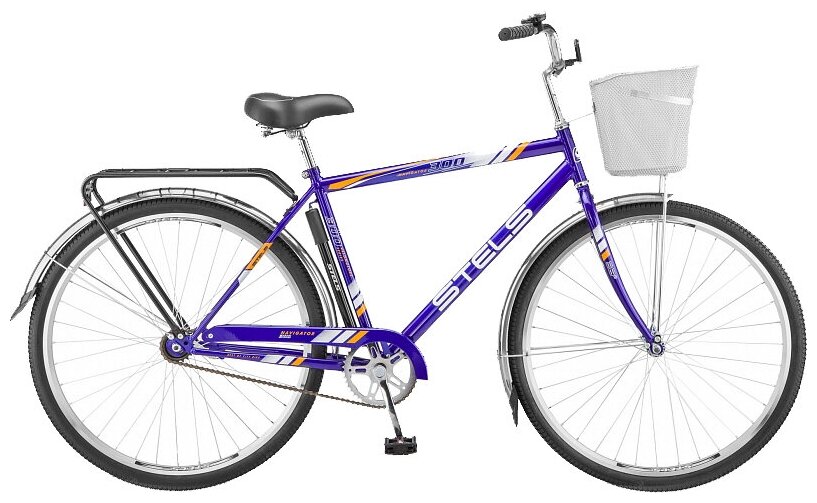 Городской велосипед STELS Navigator 300 Gent 28 Z010 (2019) синий 20" (требует финальной сборки)