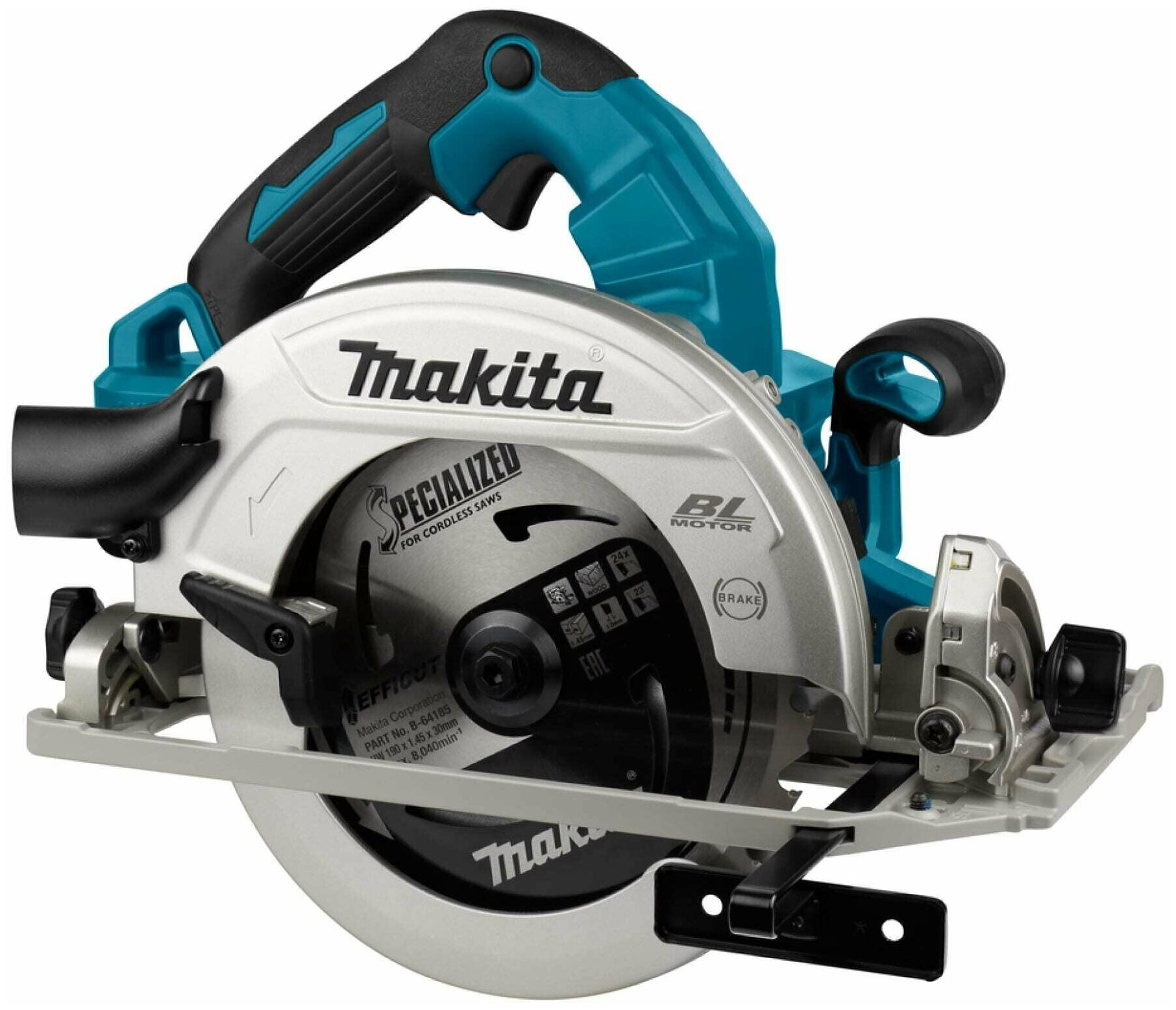 Пила дисковая аккумуляторная Makita DHS783ZJU