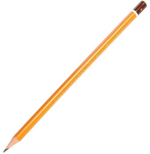 Набор чернографитных карандашей, 12 шт., 6B-6H (1582) KOH-I-NOOR - фото №13