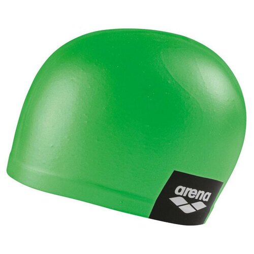 Шапочка для плавания Arena Logo Moulded Cap, силикон, pea green
