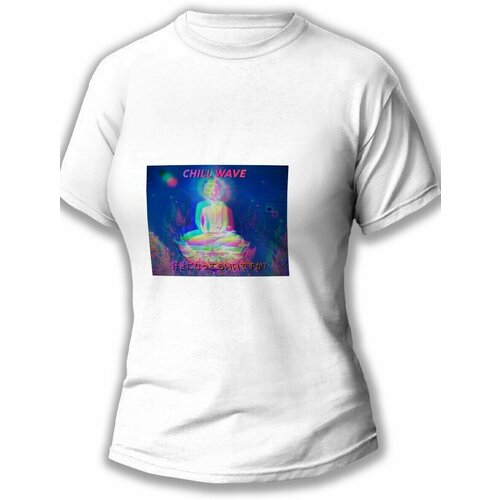 фото Футболка размер m, белый будь на стиле