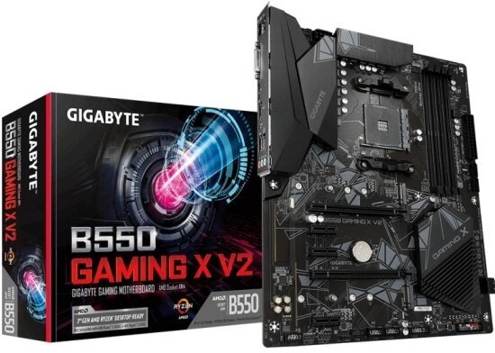 Материнская плата GIGABYTE B550 GAMING X V2 (AM4, ATX)