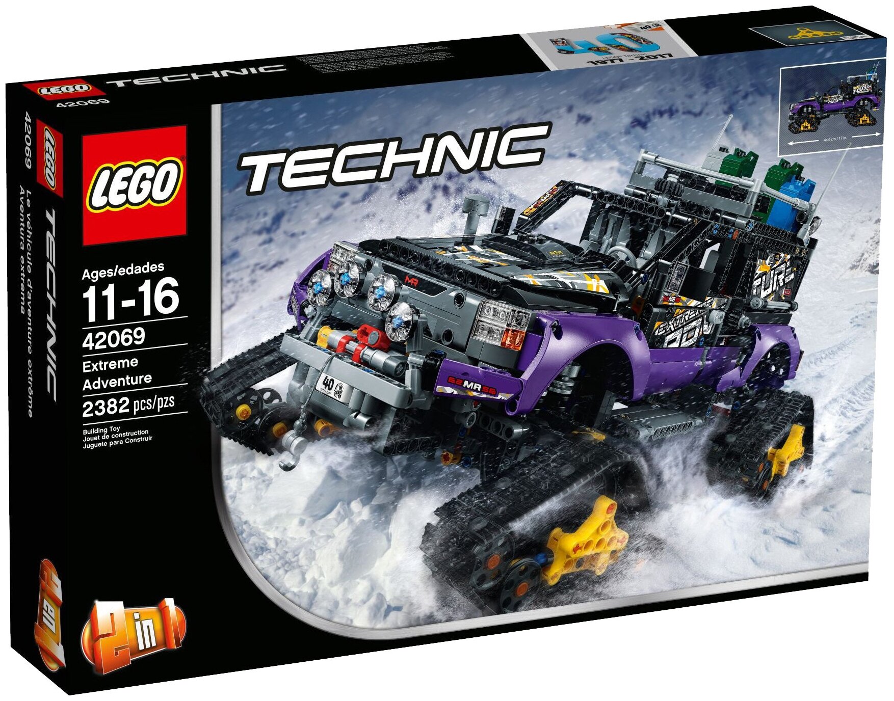 Конструктор LEGO Technic 42069 Экстремальное приключение