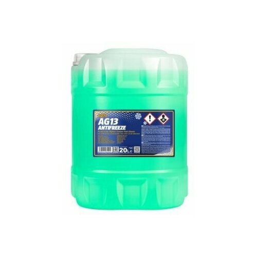 Антифриз зеленый AG13 (-40*C) (20л) MANNOL MEG (Hybrid additives)