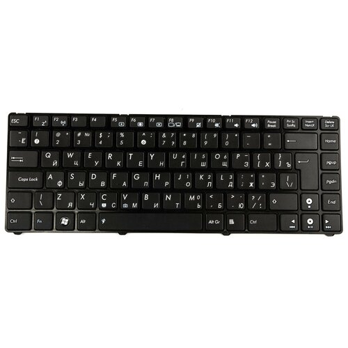 Клавиатура для Asus Eee PC 1201 1215 UL20 черная рамка Pn 9JN2K82A0R 9JN2K82B0R 9JN2K82C0R 1779₽