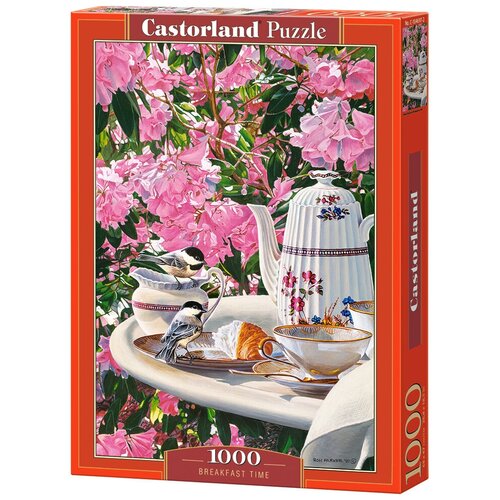 Пазл Castorland Время завтрака (C-104697), 1000 дет., 25х35х5 см, разноцветный пазл castorland время завтрака 1000 деталей
