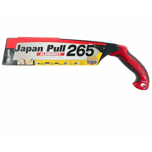 фото Jpr265a ручная пила tajima japan pull aluminist с изогнутой ручкой