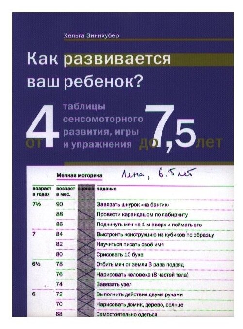 Как развивается ваш ребенок? (Зиннхубер Хельга , Аралова Екатерина Борисовна (переводчик)) - фото №1