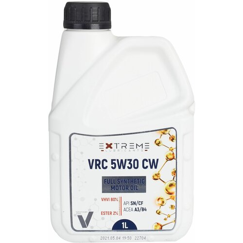 Моторное масло EXTREME VRC 5W-30 CW (1 л)