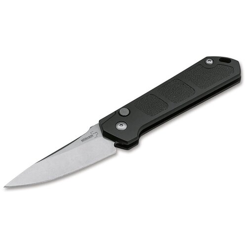 Boker Kihon Auto Stonewash черный складной нож boker plus kihon assisted od green 01bo164 длина лезвия 8 5 см