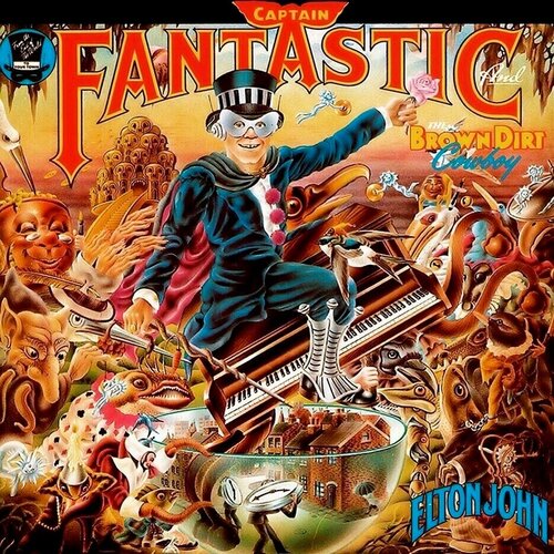 Elton John- Captain Fantastic and the Brown Dirt Cow 1975 MERCURY CD DEU (Компакт-диск 1шт) элтон джон elton john captain fantastic and the brown dirt cow remaster