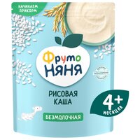 Каша ФрутоНяня безмолочная рисовая, с 4 месяцев, 200 г