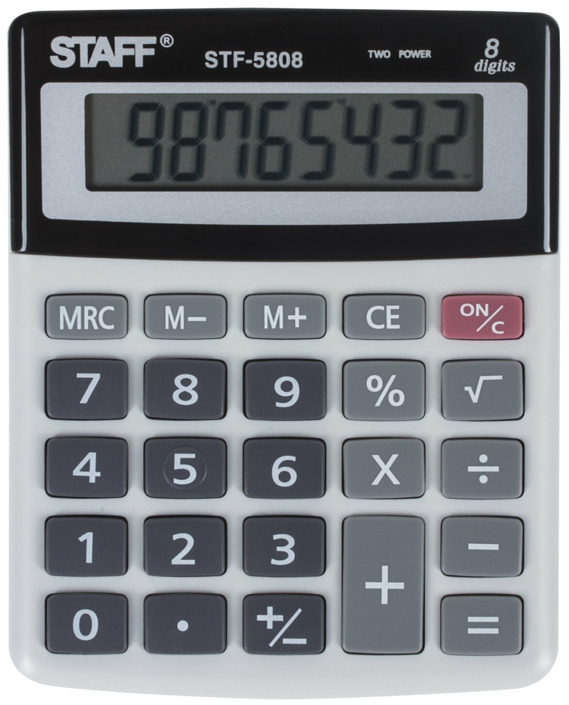 Калькулятор бухгалтерский STAFF STF-5808