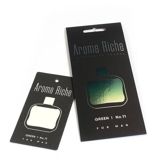 Автомобильный ароматизатор Aroma Riche мужской Green №11 по мотивам Eau de Lacoste L.12.12: Vert Lacoste