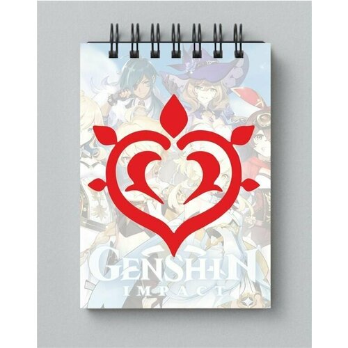 кошелек по игре genshin impact геншин импакт 7 Блокнот Дендро Genshin Impact , Геншин Импакт № 7