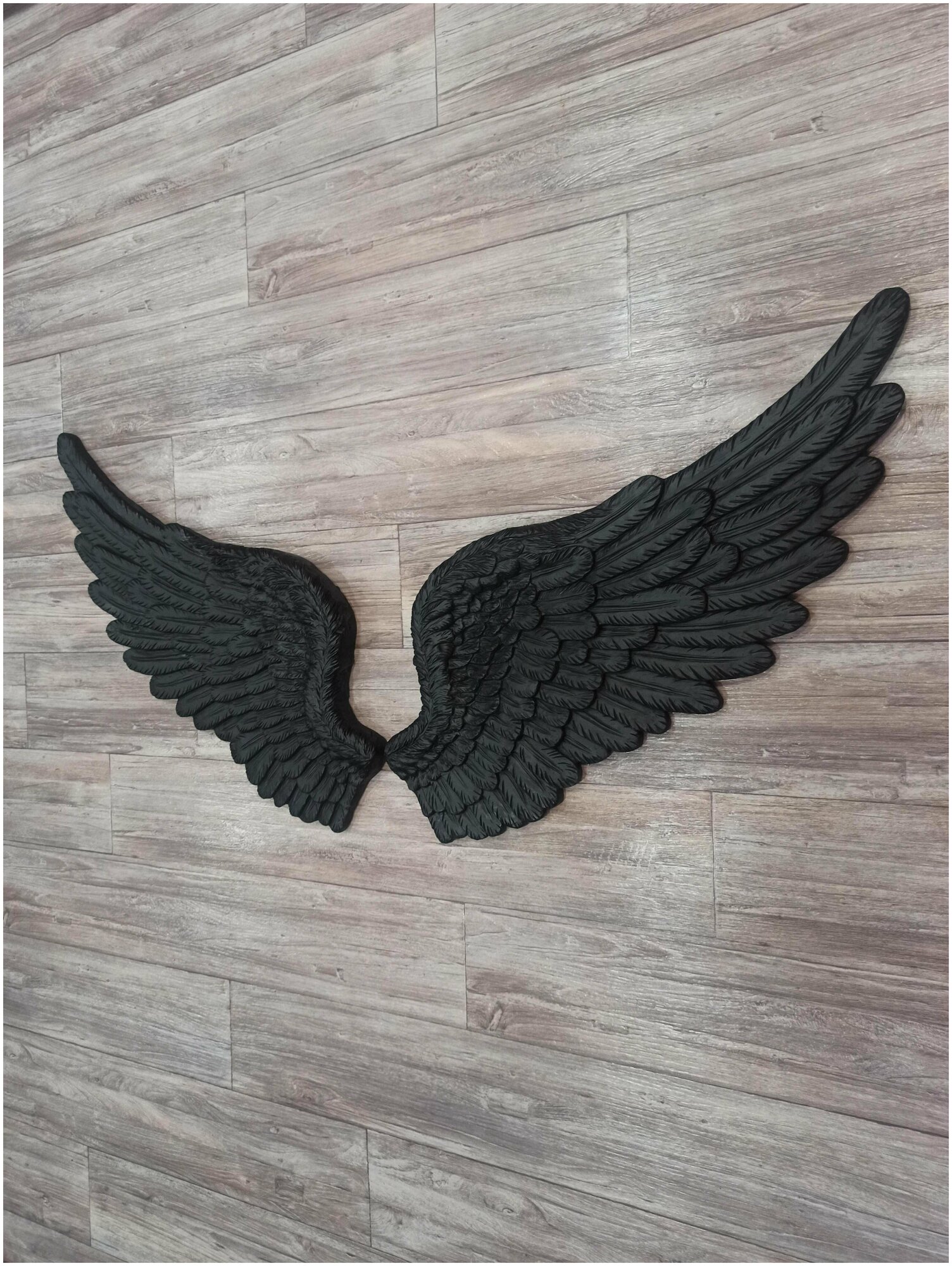 Крылья ангела из гипса / панно декоративное / крылья на стену