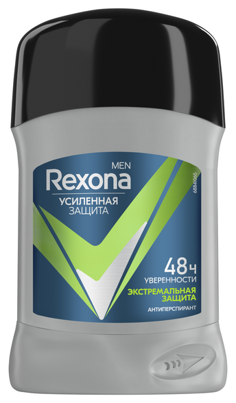 Антиперспирант-карандаш REXONA REXОNA Men Экстремальная защита, 50 мл