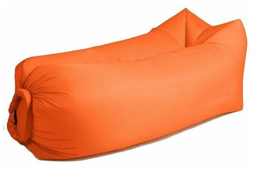 Надувной диван Skully Sofa square shape (оранжевый) - фотография № 1