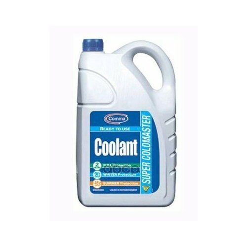 Comma Super Coldmaster - Coolant (5L)_Антифриз! Зеленый/Синий, Готовый К Использованию Bs 6580-2010 COMMA арт. SCC5L