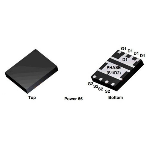 Микросхема FDMS3606AS N-Channel MOSFET 30V 30A