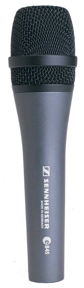 SENNHEISER E 845 - динамический вокальный микрофон, суперкардиоида, 40 - 16000 Гц, 200 Ом