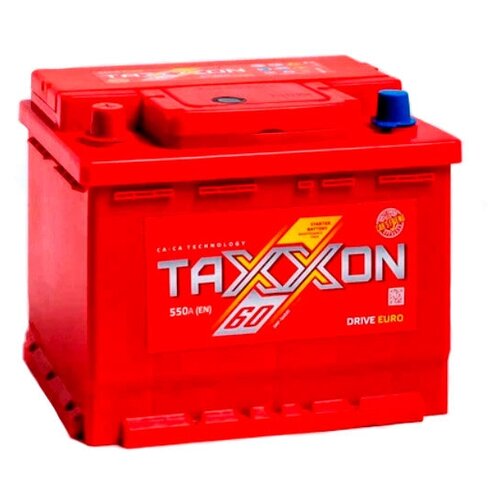 Аккумулятор автомобильный Taxxon Drive Euro 702160 6СТ-60 пп. 242x175x190