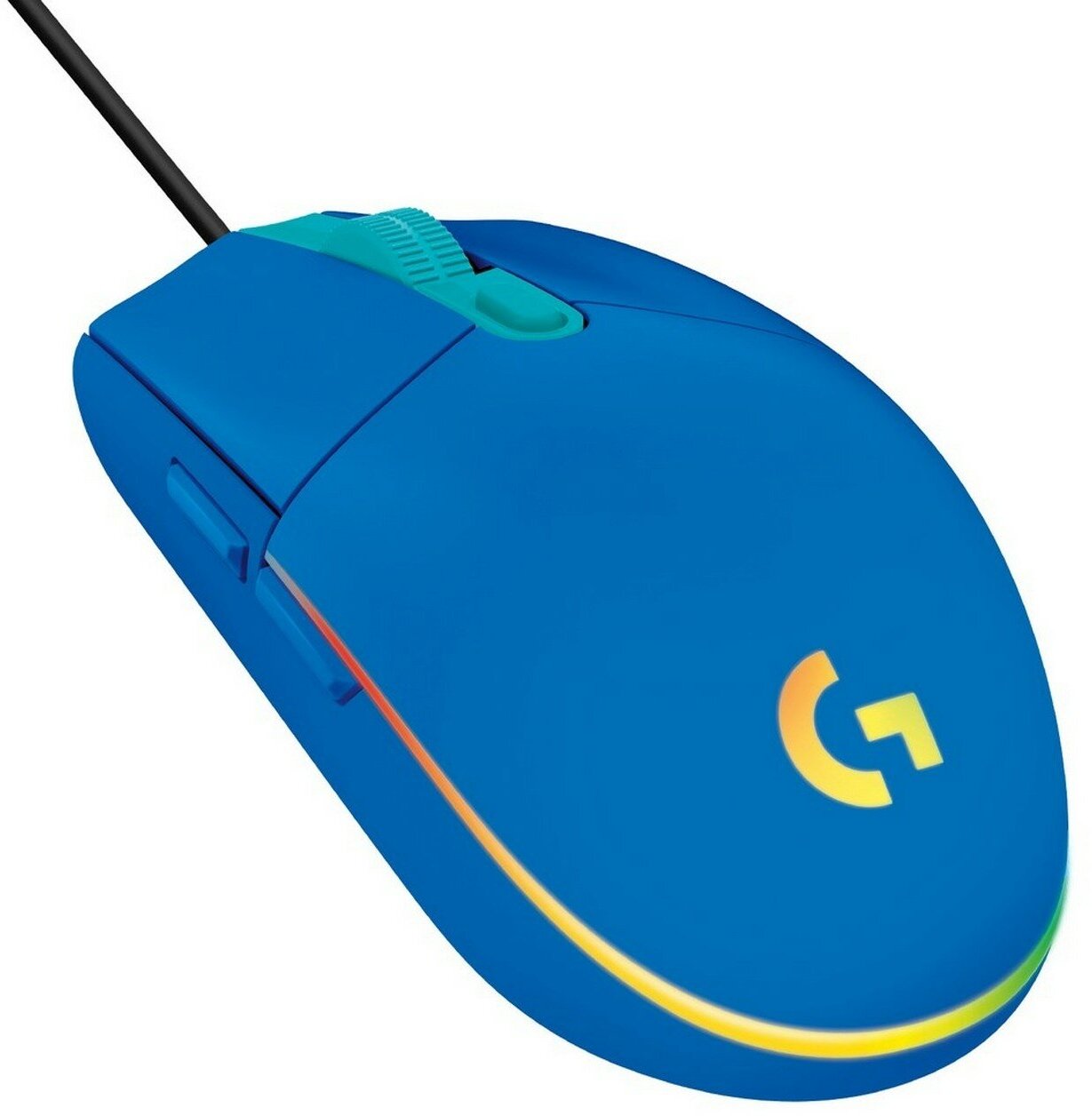 Игровая мышь Logitech G102 LIGHTSYNC Blue (910-005801)