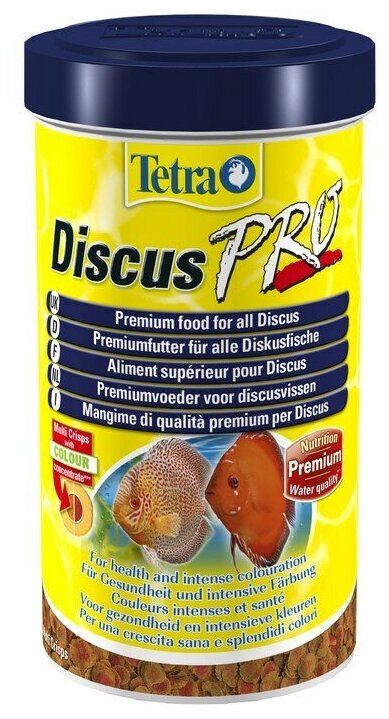 Корм для рыб Tetra Discus Crisps 500мл (TetraDiscus Pro) чипсы - фотография № 12