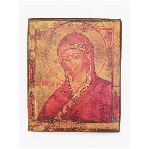 Икона Богородица Огневидная, размер иконы - 10x13 икона богородица влахернская размер иконы 10x13