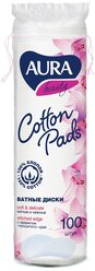 Ватные диски Aura Beauty Cotton pads, 100 шт.