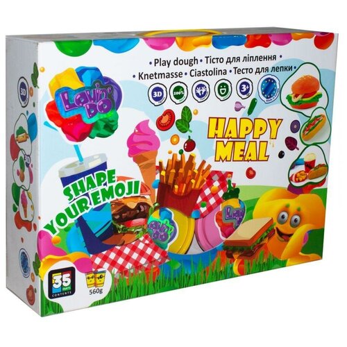 Набор теста для лепки Happy Meal ФФ11006 9310069