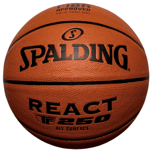 Баскетбольный мяч Spalding React TF-250 Fiba SZ7, р. 7 баскетбольный мяч spalding tf 1000 legacy fiba размер 7 композит 76 963z