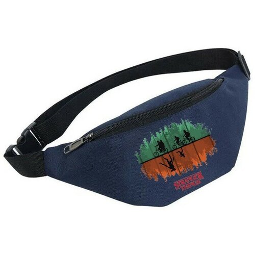 фото Сумка поясная noname, синий