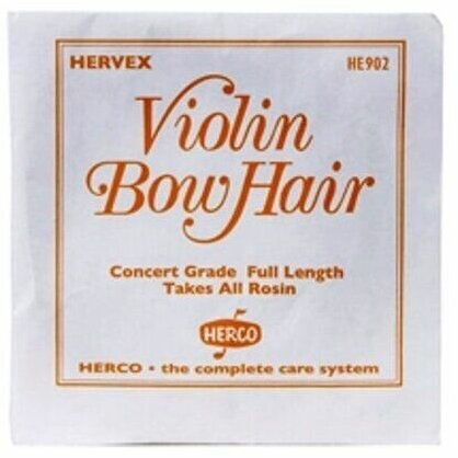 Herco Hervex Violin Bow Hair HE902 волос для скрипичного смычка, синтетика