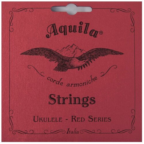 струны для укулеле aquila red series guilele гитарлеле строй eadgbe 153c Струны для укулеле AQUILA RED SERIES 87U