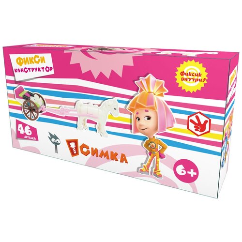 Конструктор блочный Город Игр Фиксики Игра в ферму (46 деталей), GI-6249