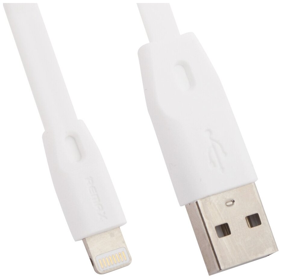 USB кабель REMAX Full Speed Series 1M Cable RC-001i Apple 8 pin (белый)